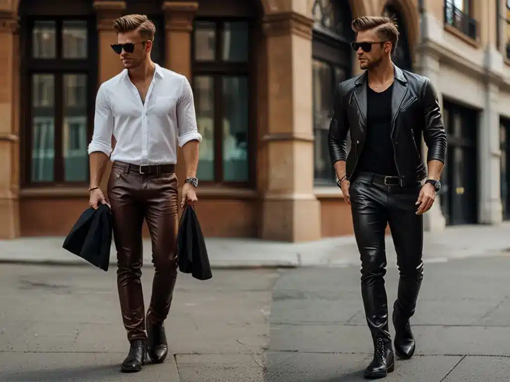 Leather Pants for men